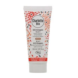 Charlotte Bio CC Cream 6 en 1 Piel Seca y Sensible Gold 30ml