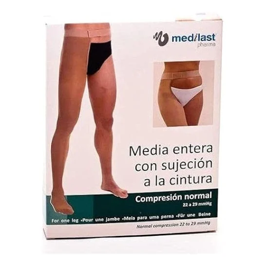 Medilast mezza gamba sinistra in vita T-L 1ud