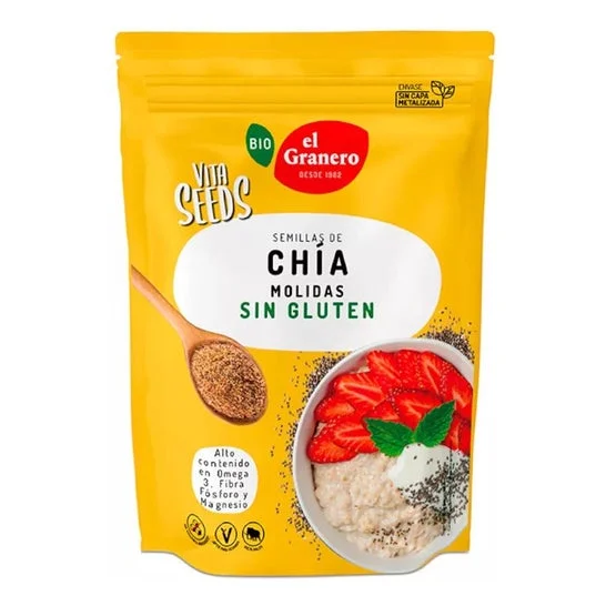 El Granero Integral Vitaseeds Semi di chia macinati organici 200g