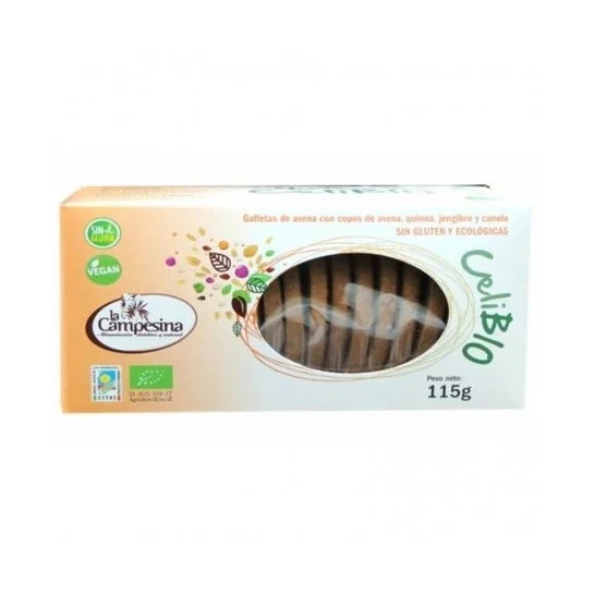 La Campesina Celibio Biscotti Integral Avena Senza Glutine 115g