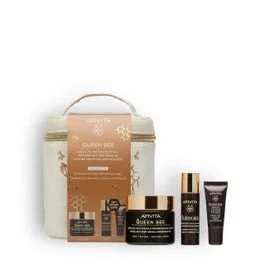 Apivita Ritual Antietà Regina Ape Texture Leggera 50ml + Siero 10ml + Contorno Occhi 5ml