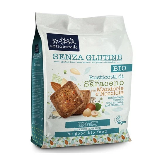 Sottolestelle Galletas Sarraceno Almendras Avellanas Bio 250g