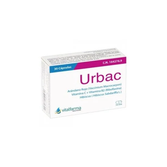 Vitalfarma Urbac 30 Caps