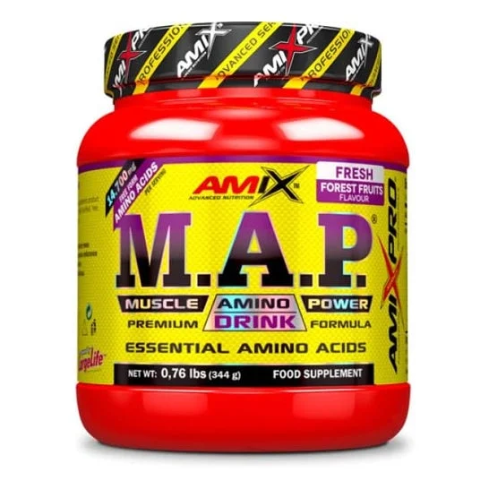 Amix AmixPro M.A.P. Muscle Amino Power Powder Frutas del Bosque 344g