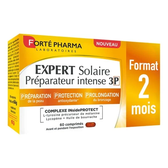 Forté Pharma Expert Solar Preparador Intenso 3P 60comp