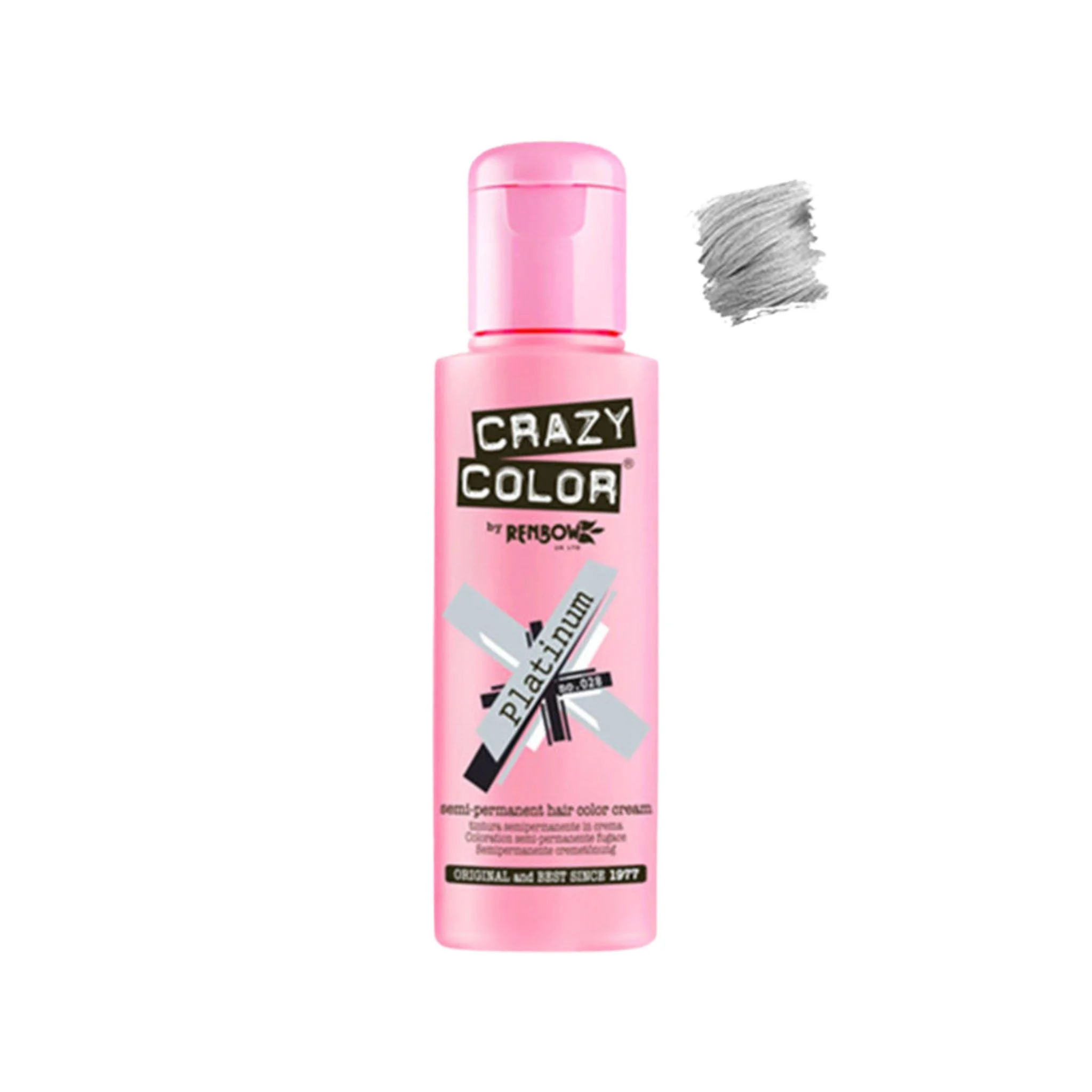 Crazy Color semipermanente n.28 - Platinum