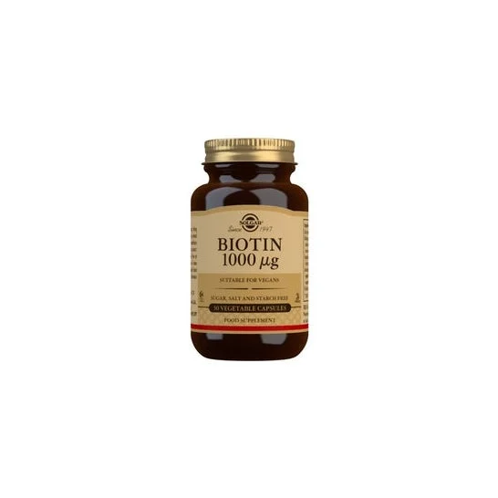 Solgar Vitamina B8 (Biotina) 1000mcg 50vcaps