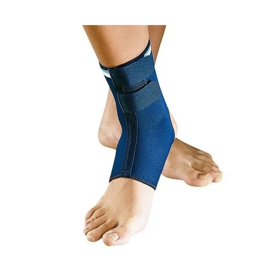 Cavigliera Orliman Blu in Neoprene Open T 2