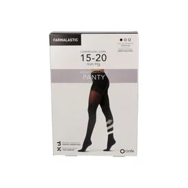Farmalastic Panty Compresión Ligera Talla Grande Negro