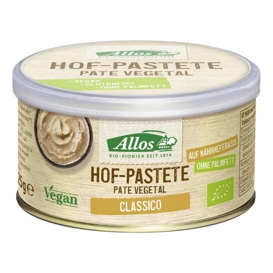 Allos Paté Vegetale Clásico Bio 125g