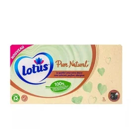 Lotus Fazzoletto Bianco Puro Naturale 80 Unità