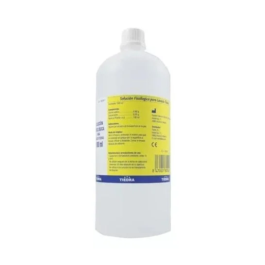 Tiedra Solucion Fisiologica Para Lavado 1000 ml