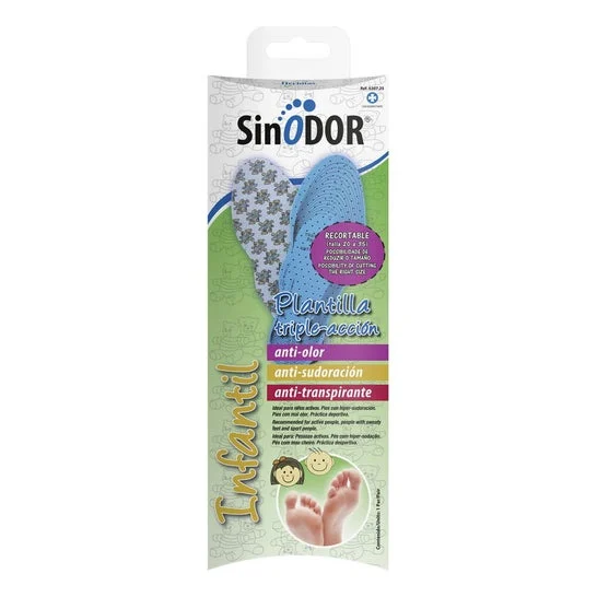Herbifeet Sinodor Soletta Tripla Azione Bambini 1 Paio