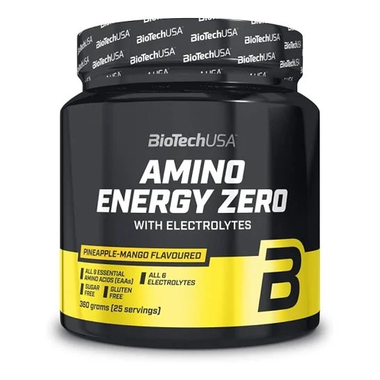 Biotech USA Amino Energy Zero con Elettroliti Pesca 360g