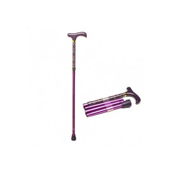 Prim Stampella Pieghevole In Alluminio la Satinata Viola 1 Unità