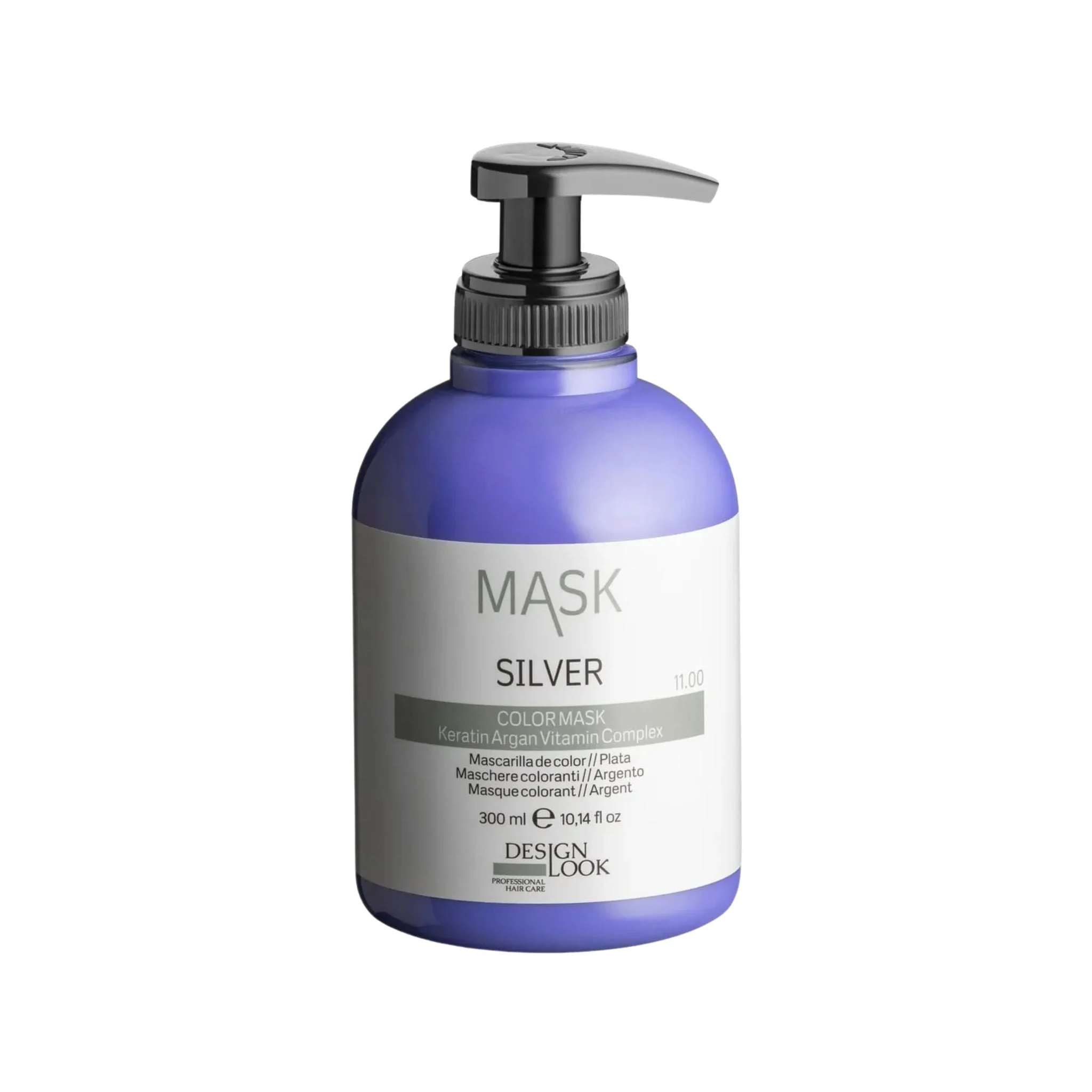 Design Look Color Mask Argento