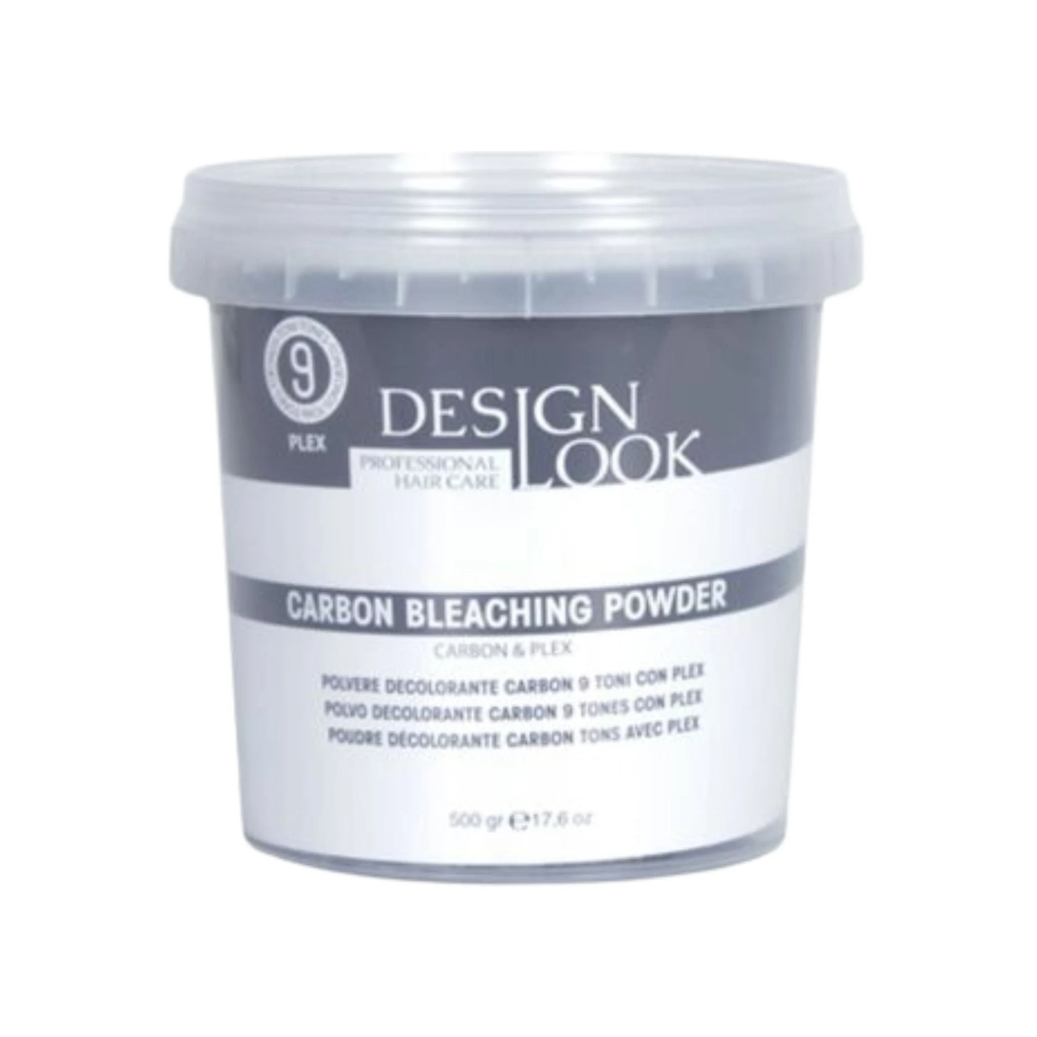 Design Look polvere decolorante carbon con plex 500ml
