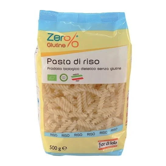Fior di Loto Zero% Glutine Pasta Riso Fusilli Bio 500g