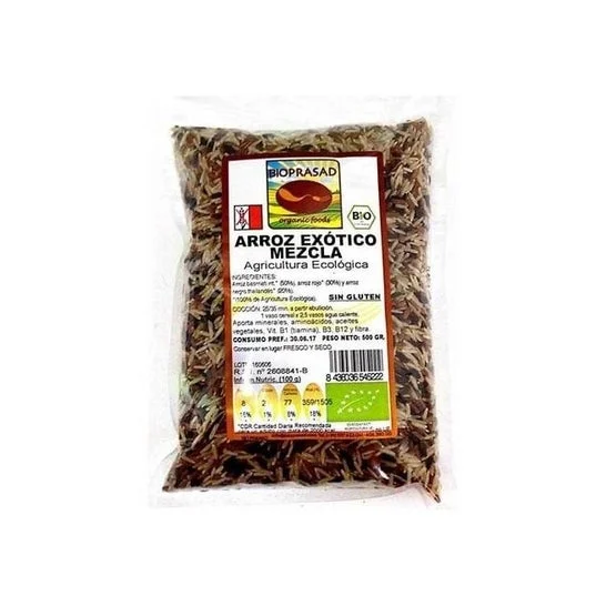Bioprasad Miscela Esotica di Riso Selvatico Bio 500g