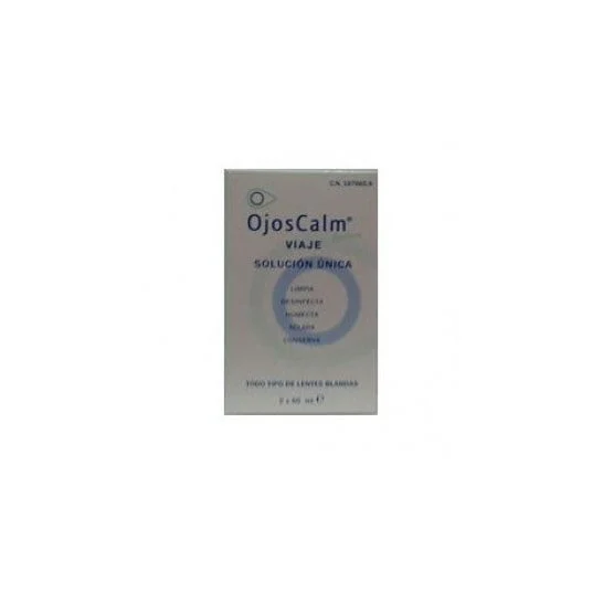 OjosCalm soluzione di viaggio unica 30ml+30ml