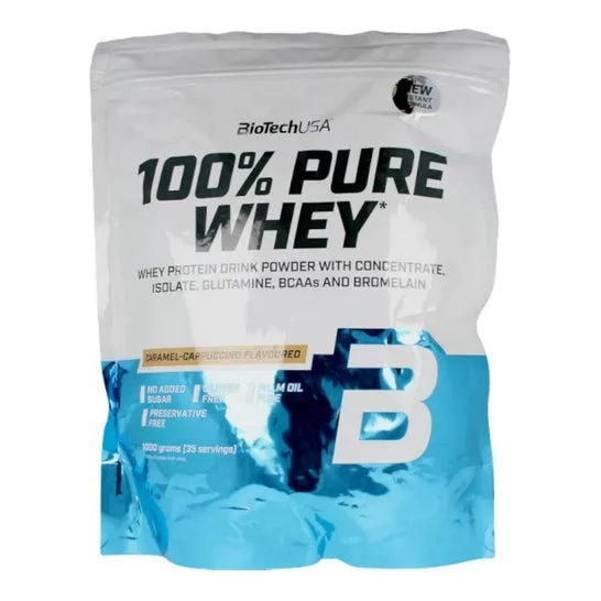Biotech Usa 100%Pure Whey Caramelo Cappuccino 1000g
