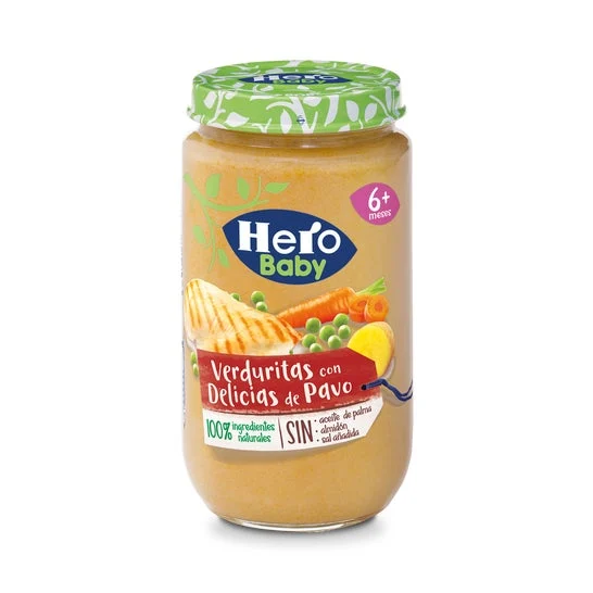 Hero Baby Pedialac Verdure tenere con tacchino 235g
