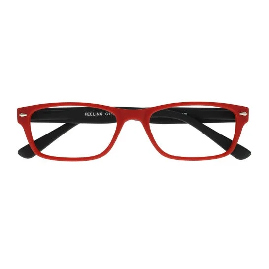 Acorvision Feeling Occhiali G15910 Rosso Nero +1.00 1 Unità