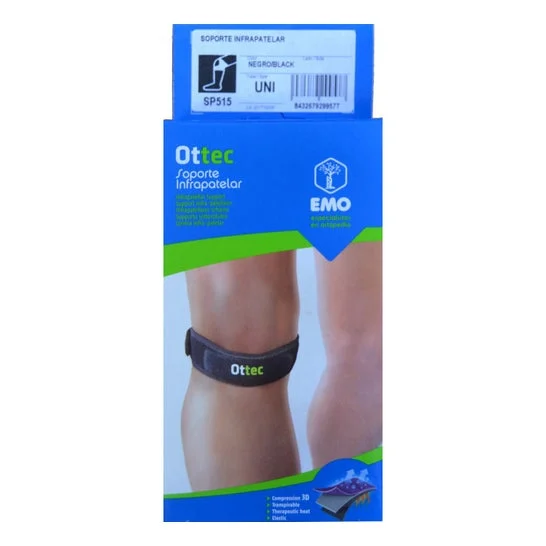 Emo Sangle Infrapatellaire Noire Taille Unique Sp515 1ut