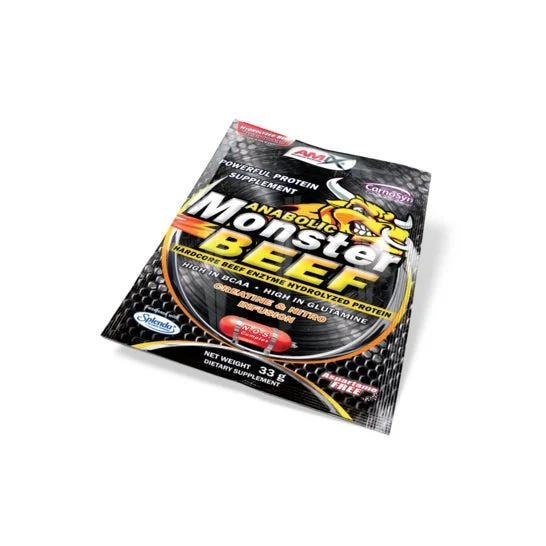 Amix Monster Beef Protein Frutas del Bosque 33g