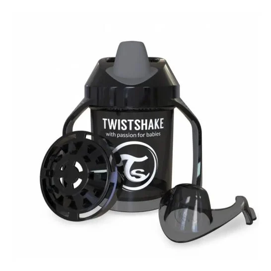 Twistshake Mini Cup Glass Nero 230ml