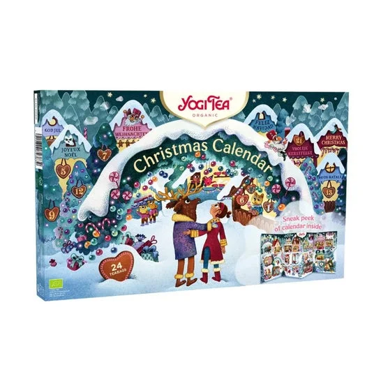 Yogi Tea Christmas Calendario de Adviento 2025 Mix 24 Bolsitas