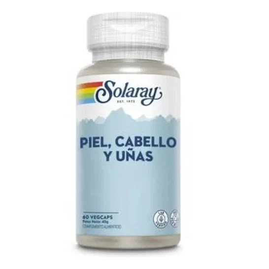 Solaray Piel Cabello y Uñas 60caps