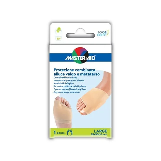 Master-Aid Protezione Alluce Valgo e Metatarso L 1 Unità