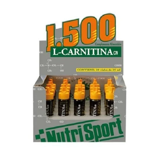 Nutrisport Carnitina 1500Mg Arancione 20Fiale