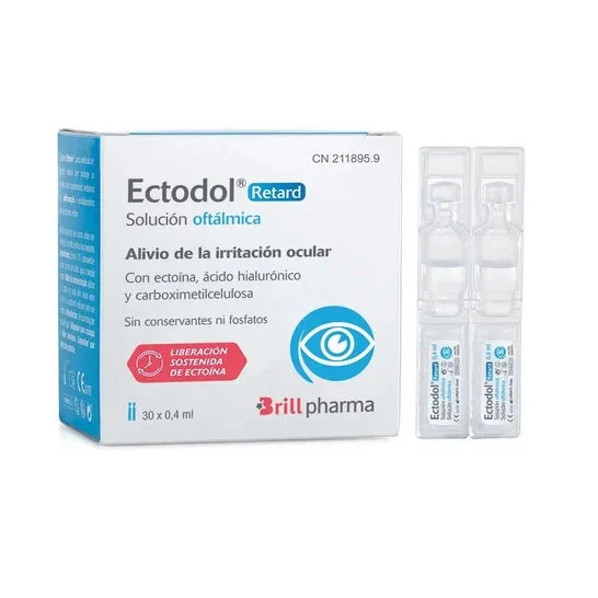 Ectodol Retard Solución Oftálmica 30x0.4ml