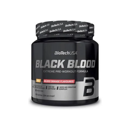 Biotech utilizza Black Blood Nox+ Tropical Flavor 330g