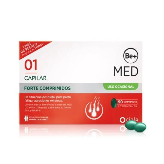 Be + Forte 90 Comp occasionale perdita di capelli sistema