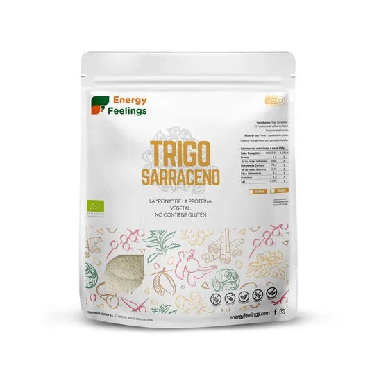 Energy Feelings Grano del Grano Sarraceno Eco Vegan Senza Glutine 1kg