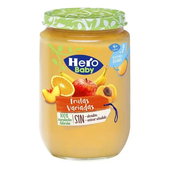 Hero Baby Frutas Variadas con Cereales Bio 190g