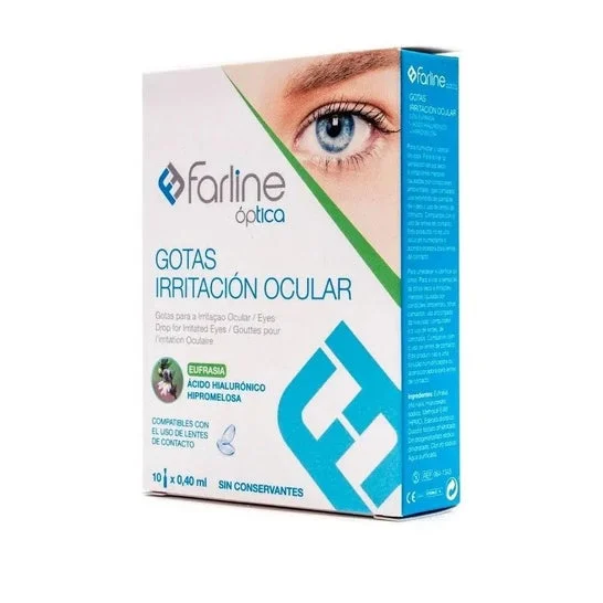Gocce di irritazione oculare della Farline 10 X 0