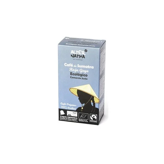 Alternativa3 Sumatra Rajagayo Café Cápsula 10uds