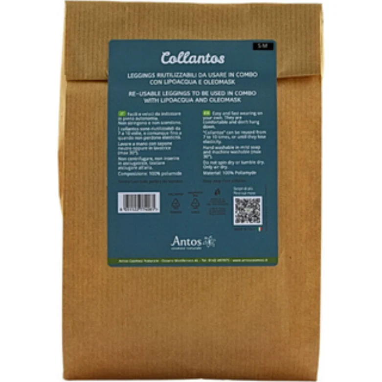 Antos Collantos - Leggings Riutilizzabili per Impacchi L/XL