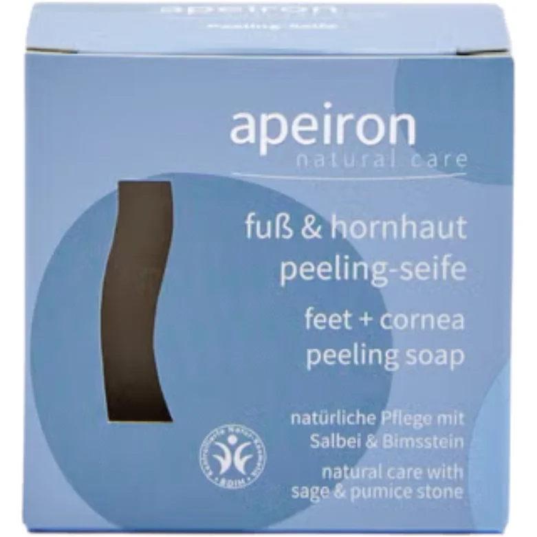 Apeiron Sapone Peeling per Piedi & Calli 100 g
