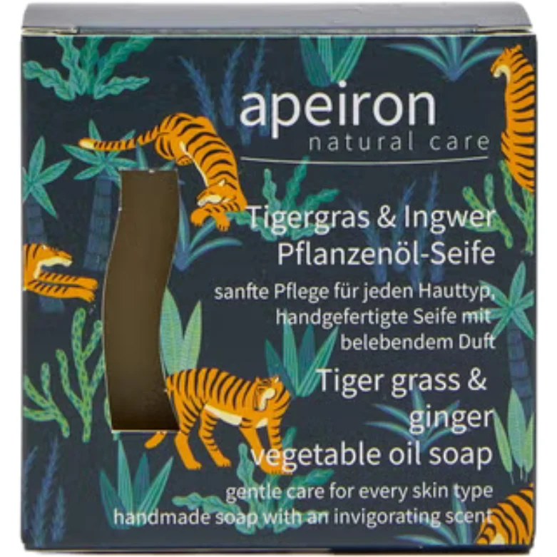 Apeiron Sapone all'Olio Vegetale di Centella Asiatica e Zenzero 100 g