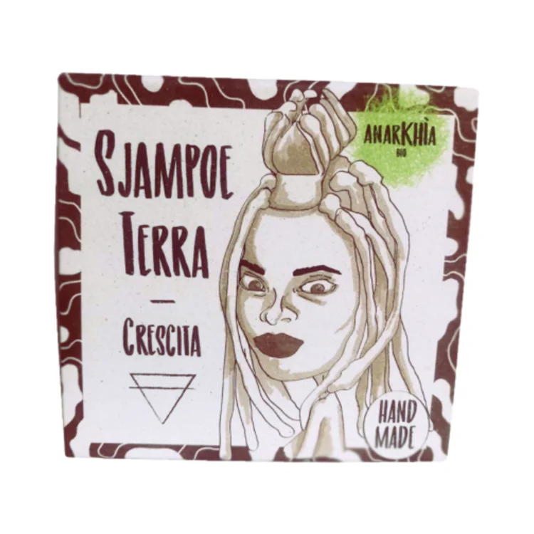 Anarkhia TRIBE SJAMPOE TERRA Detergente Solido per Capelli 55 g