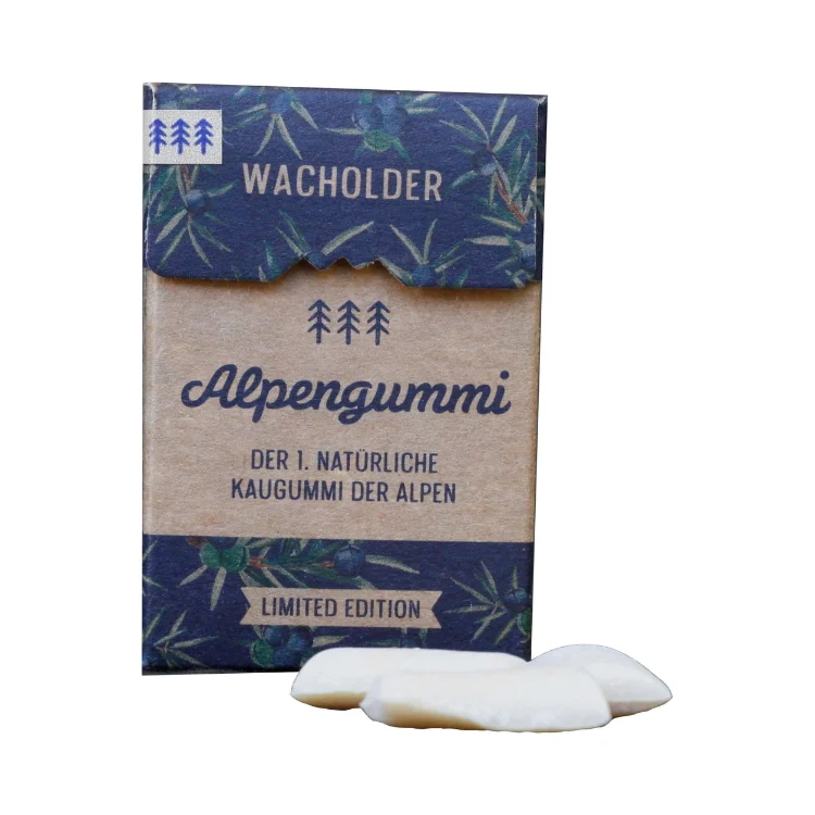 Alpengummi Gomme da Masticare - Ginepro 12 g