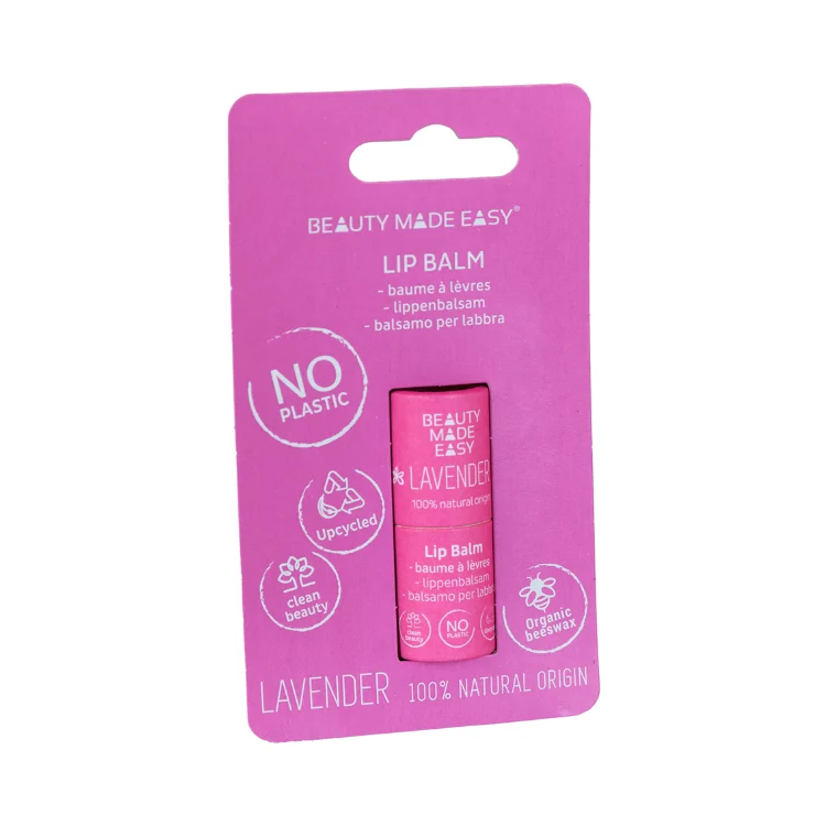 Beauty made easy Balsamo labbra Paper Tube Lavanda (6 g)