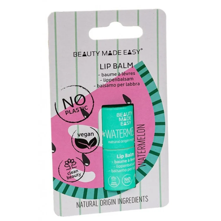 Beauty made easy Balsamo labbra Paper Tube Summertime Anguria (5,50 g)