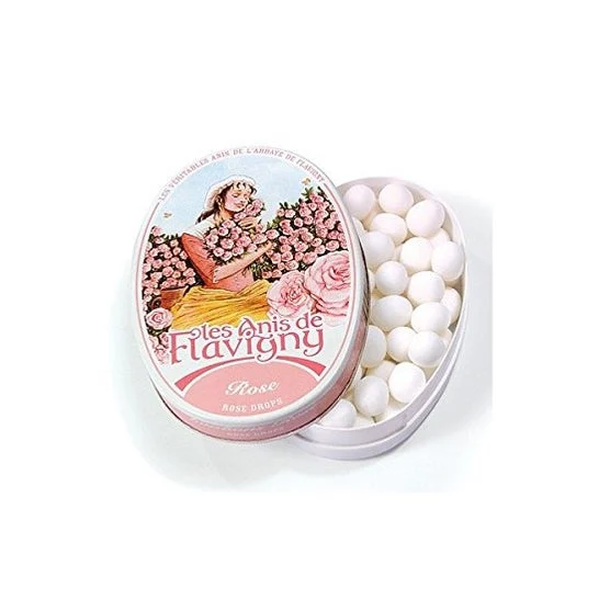 Les Anis de Flavigny Pastilla Rosa 50g