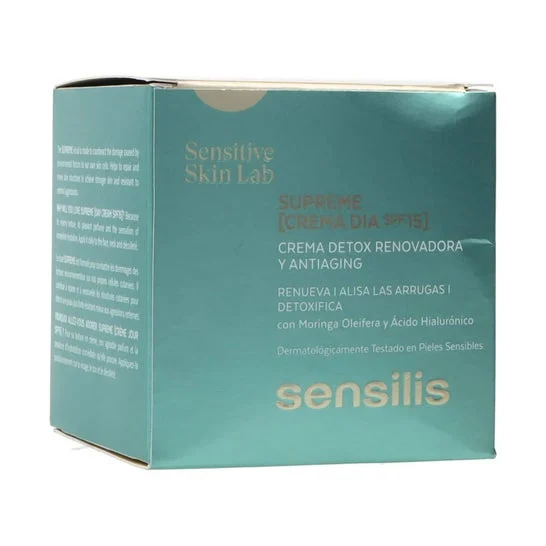Sensilis Supreme Detox crema giorno SPF15+ 50ml